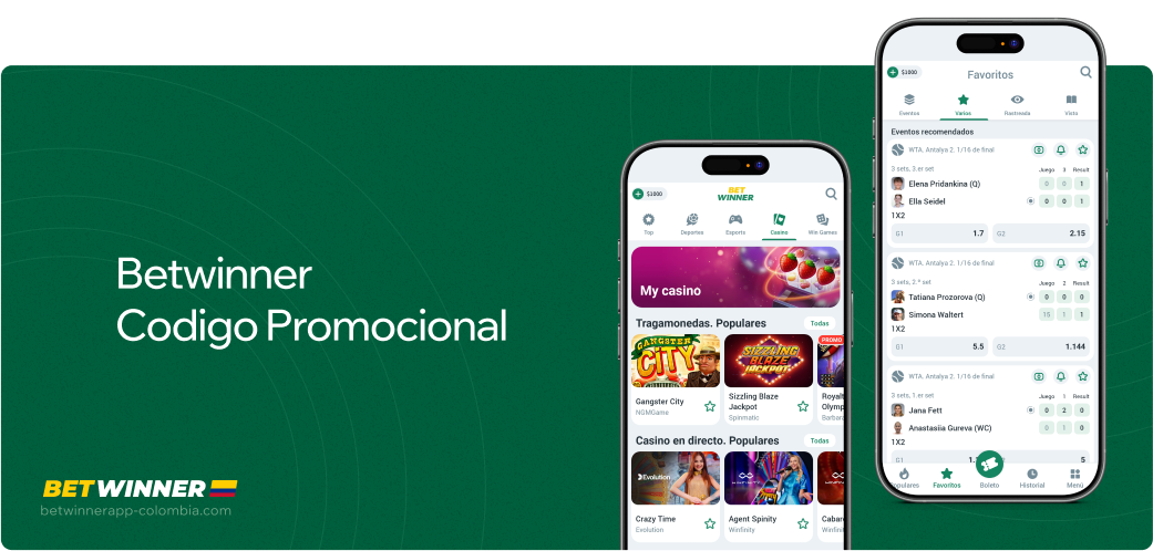 Betwinner APP Colombia Codigo Promocional